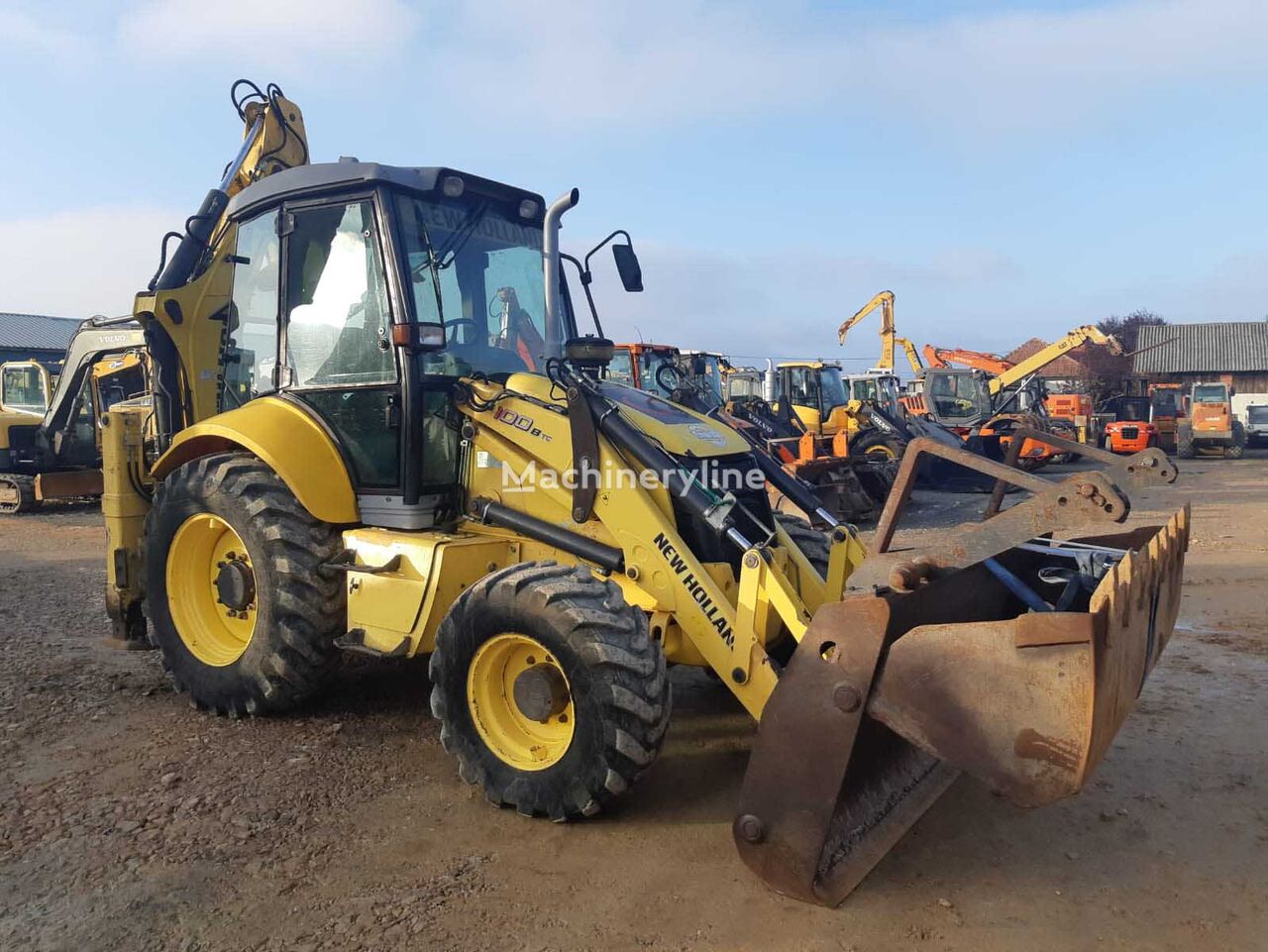 New Holland B100 B Baggerlader