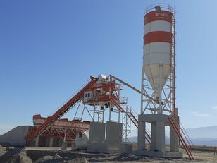 neue FABO POWERMIX 90 STATIONARY CONCRETE MIXING PLANT WITH HIGH CAPACITY Betonmischanlage