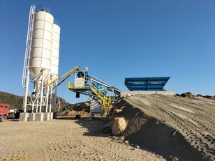 neue PROMAX M60-SNG (60m3/h)  Mobile Concrete Batching Plant  Betonmischanlage