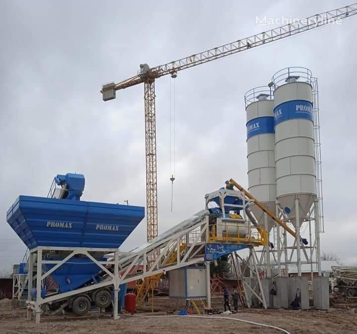 neue Promax M120-TWN (120m³/h)  Mobile Concrete Batching Plant  Betonmischanlage
