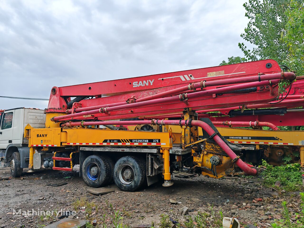 Sany 62m auf Chassis Mercedes-Benz 37 m concrete hot-selling pump truck Betonpumpe