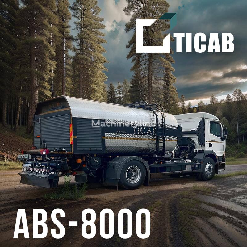 neuer Ticab Bitumen Sprayer ABS-8000 Bitumenspritzmaschine