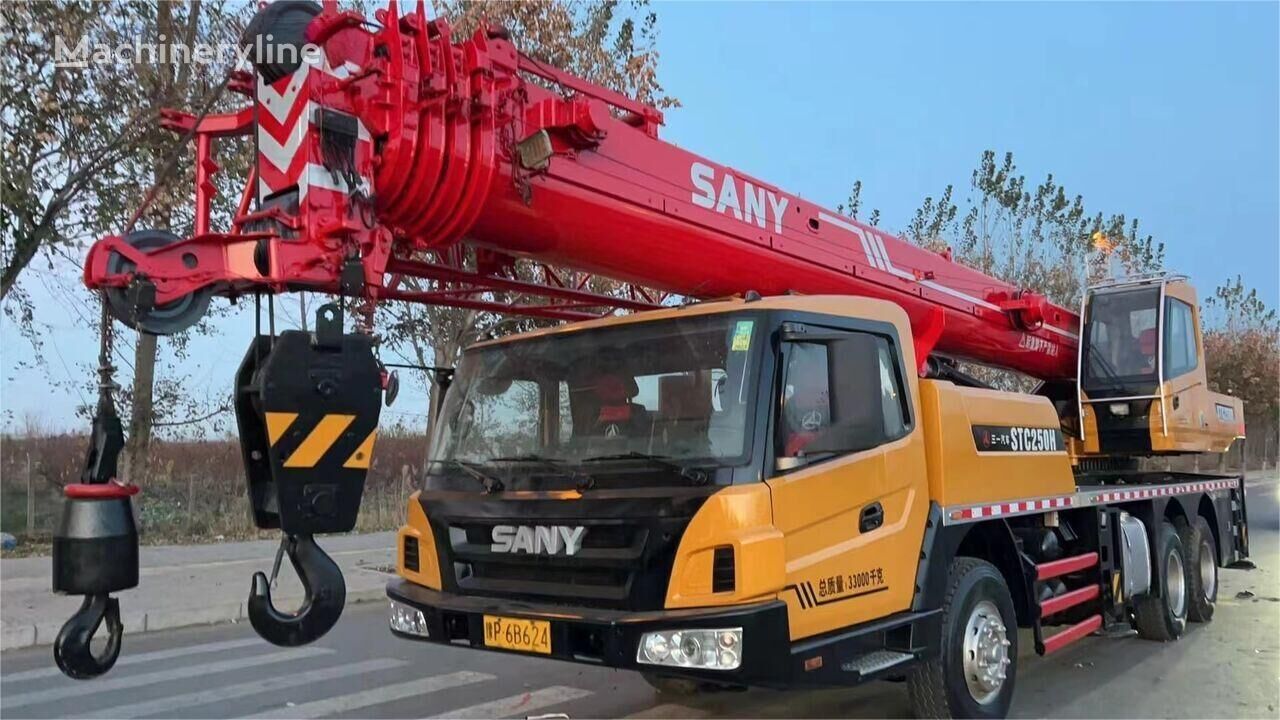 Sany STC250H, 2015 year, 5 U-shaped booms  Mobilkran