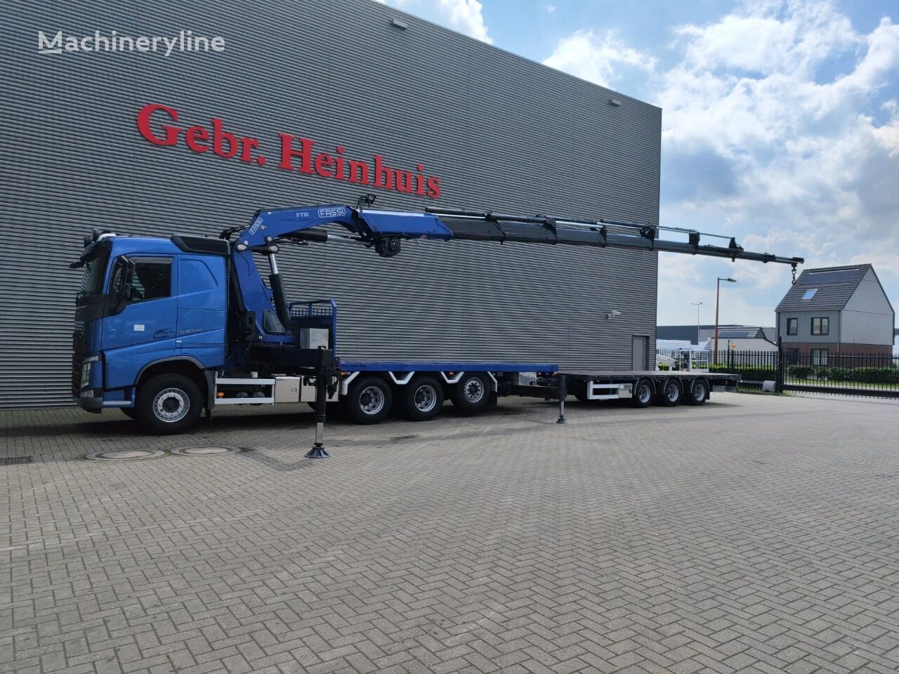 Volvo FH 540 8x4 Tridem Euro 6 Fassi F710 RA.2.28 XHE-Dynamic 8 x Hydr Mobilkran