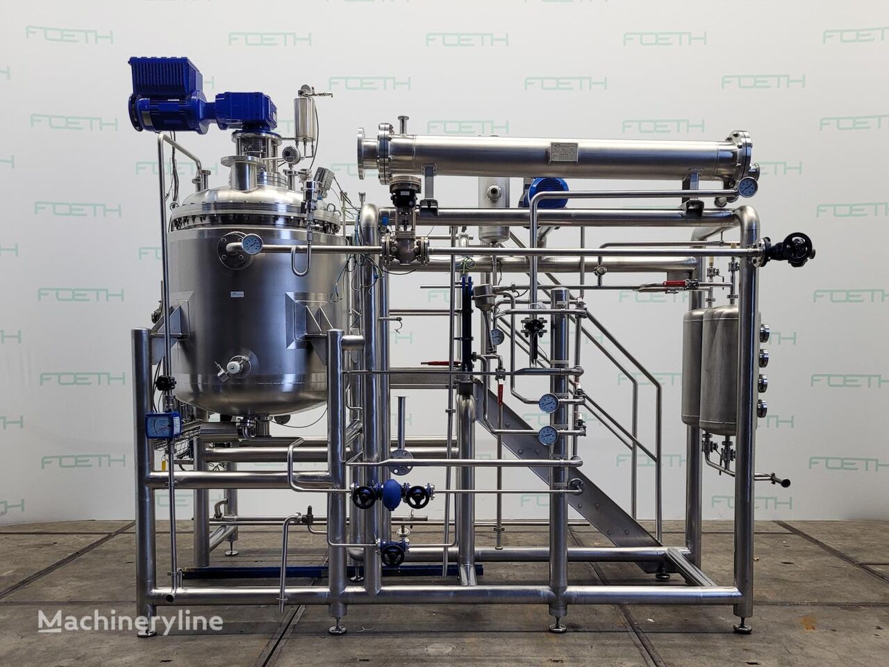 E&E Verfahrenstechnik 500 Ltr. - evaporation system - Distillati Destilliergerät